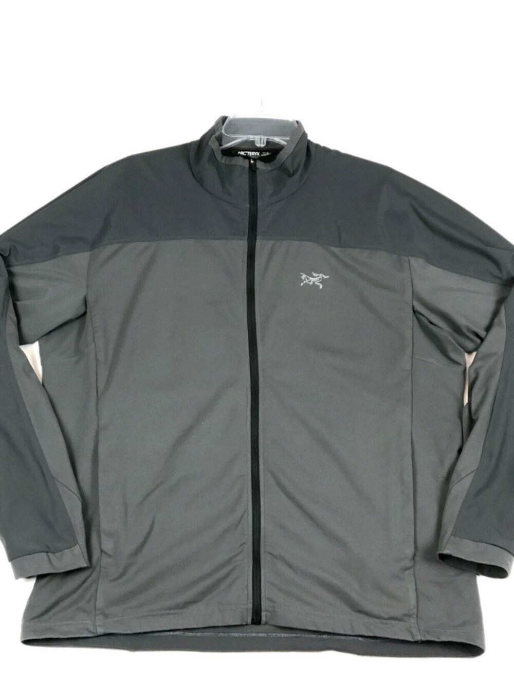 Arcteryx Stradium Jacket Mens L Full Zip Fleece Lined Training Running Gray
